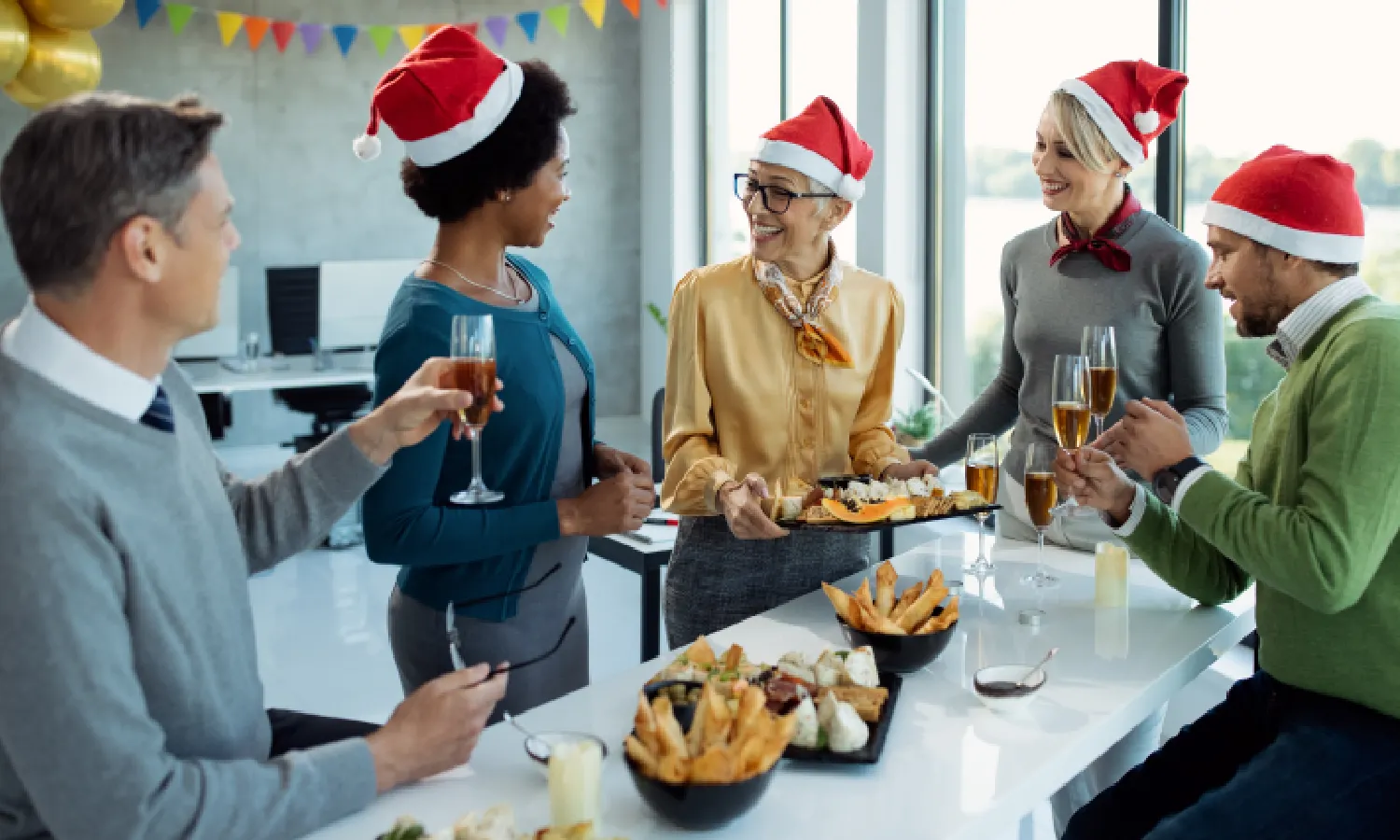 Cenas de empresa en navidad